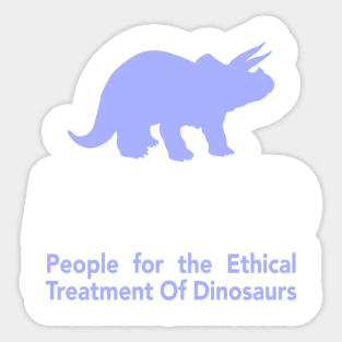 PETOD (Dinosaur Peta) Sticker